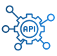 Third-party API integration Icon